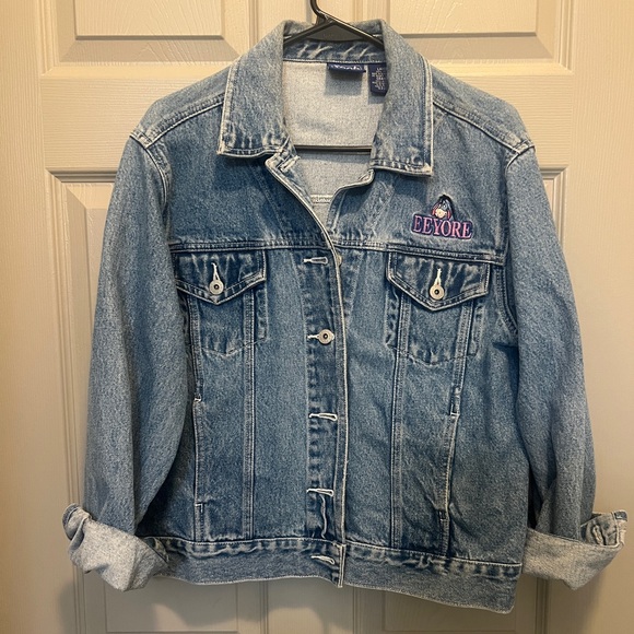 Vintage Disney Denim Eeyore Jacket - Picture 2 of 6